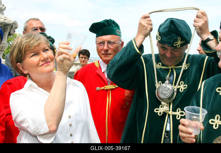 Magyarok Nagy Asztala gasztronómiai fesztivál-stock-foto
