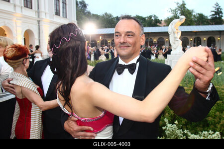 185. Füredi Anna bál-stock-foto