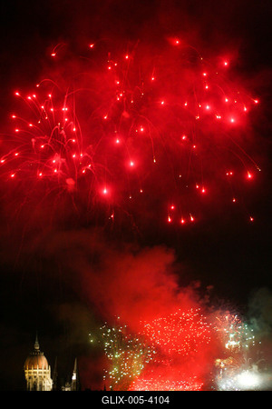 Tüzijáték-stock-foto