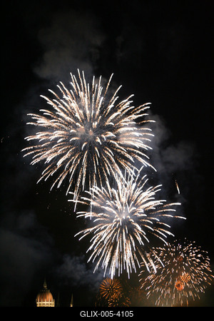 Tüzijáték-stock-foto