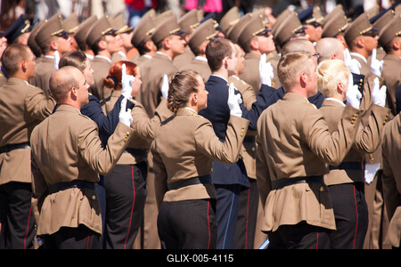 Augusztus 20-i ünnepségek Budapesten-stock-foto