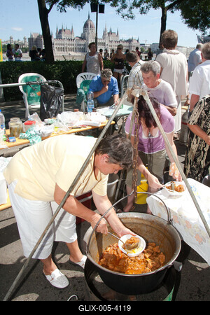 Augusztus 20-i ünnepségek Budapesten-stock-foto