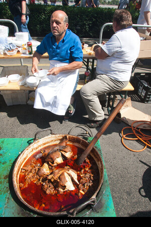 Augusztus 20-i ünnepségek Budapesten-stock-foto