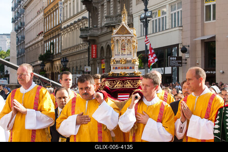 Augusztus 20-i ünnepségek Budapesten-stock-foto