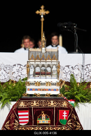 Augusztus 20-i ünnepségek Budapesten-stock-foto