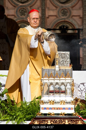 Augusztus 20-i ünnepségek Budapesten-stock-foto