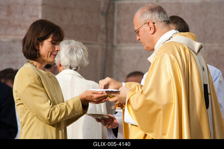 Augusztus 20-i ünnepségek Budapesten-stock-foto