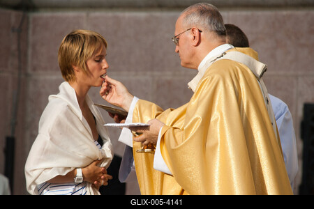 Augusztus 20-i ünnepségek Budapesten-stock-foto