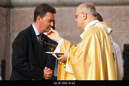 Augusztus 20-i ünnepségek Budapesten-stock-foto