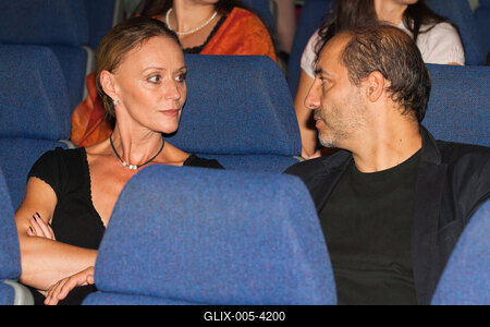 Bacsó Péter emlékkiállítás-stock-foto