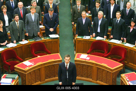 Országgyűlés-stock-foto