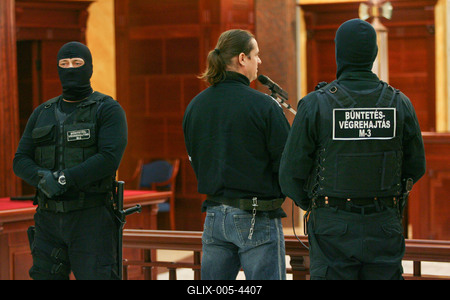 Helyben hagyták Budaházy büntetését-stock-foto