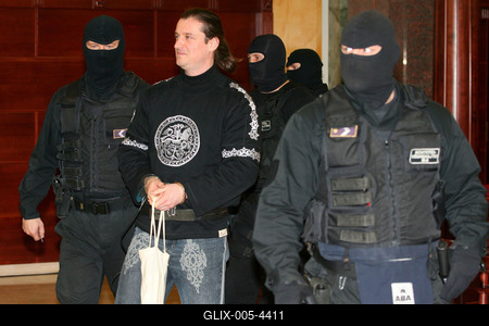 Helyben hagyták Budaházy büntetését-stock-foto