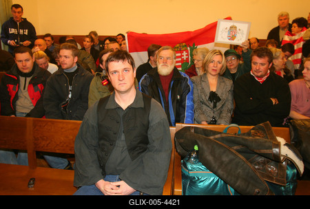 Nem bűnös Budaházy-stock-foto