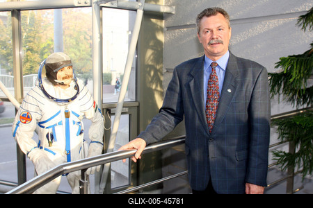 Ötven éves az űrkorszak - kiállítás a Közlekedési Múzeumban-stock-foto