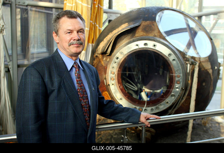 Ötven éves az űrkorszak - kiállítás a Közlekedési Múzeumban-stock-foto