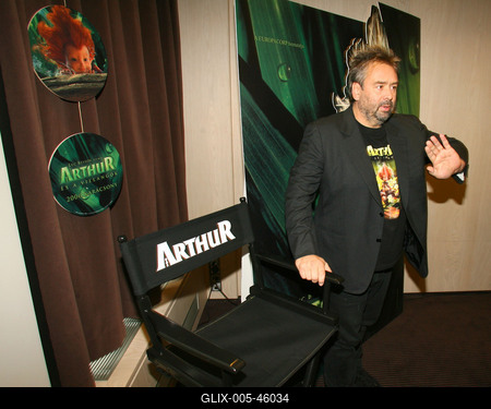 Luc Besson Budapesten-stock-foto