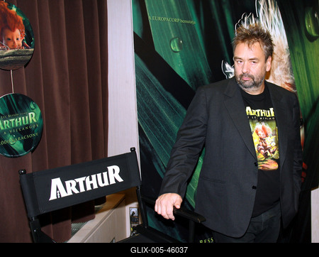 Luc Besson Budapesten-stock-foto