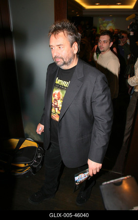 Luc Besson Budapesten-stock-foto