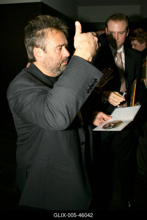 Luc Besson Budapesten-stock-foto