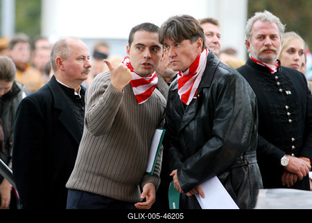 Magyar Gárda: több mint félezer új tag-stock-foto