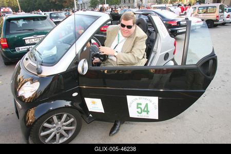 Elrajtolt a Magyar Borok Útja Rally-stock-foto