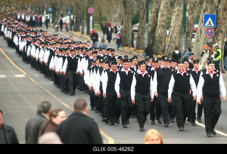 Új tagokkal bővült a Magyar Gárda-stock-foto