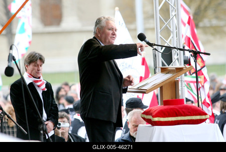 Új tagokkal bővült a Magyar Gárda-stock-foto