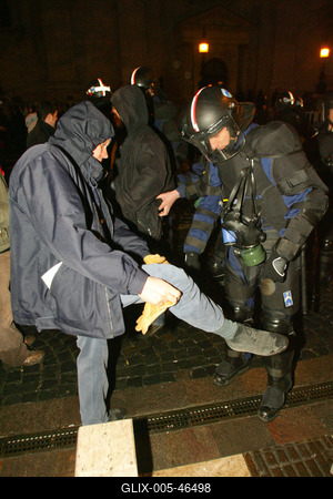 Március 15. - Ünnepségek és rendzavarás a Nemzeti Ünnepen-stock-foto