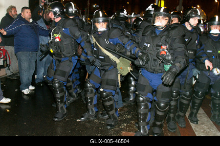 Március 15. - Ünnepségek és rendzavarás a Nemzeti Ünnepen-stock-foto