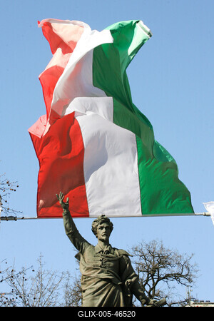 Az MSZP március 15.-ei rendezvénye a Pilvaxnál-stock-foto