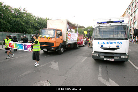 Meleg Méltóság Menete-stock-foto