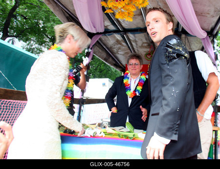 Meleg Méltóság Menete-stock-foto