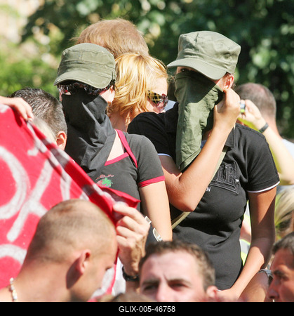 Meleg Méltóság Menete-stock-foto