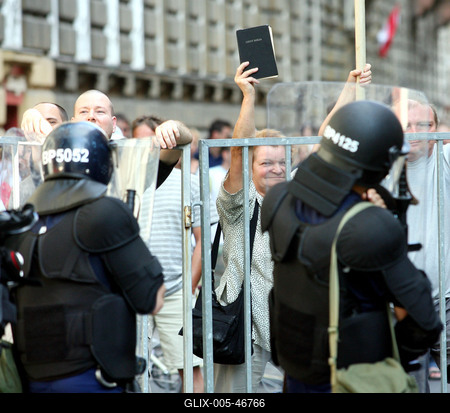 Meleg Méltóság Menete-stock-foto