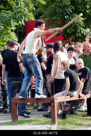 Meleg Méltóság Menete-stock-foto