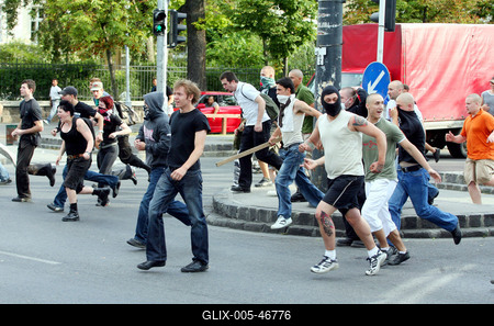 Meleg Méltóság Menete-stock-foto