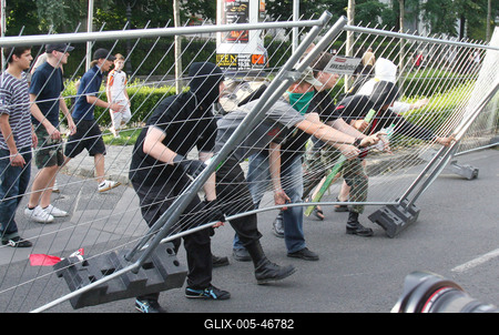 Meleg Méltóság Menete-stock-foto