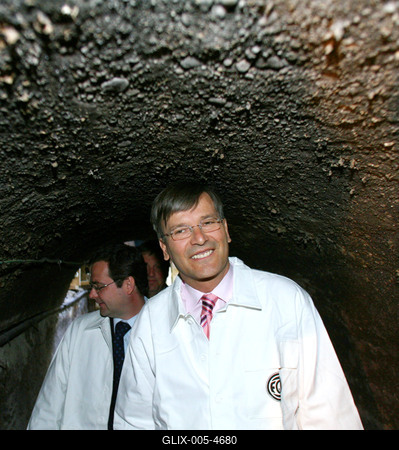 Demszky a csőben-stock-foto