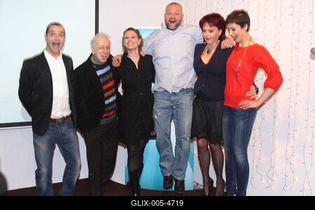 Csillag születik sajtótájékoztató-stock-foto