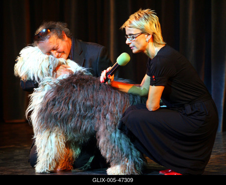 Művészek az állatokért a Tháliában-stock-foto