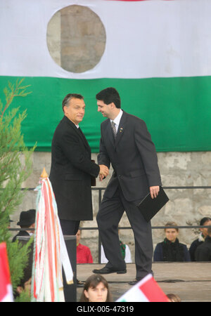 Felavatták a nagytétényi Országzászlót-stock-foto