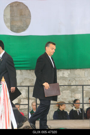 Felavatták a nagytétényi Országzászlót-stock-foto