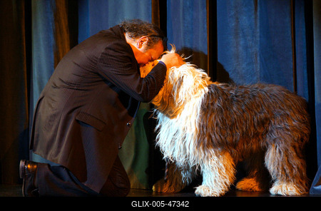 Művészek az állatokért a Tháliában-stock-foto