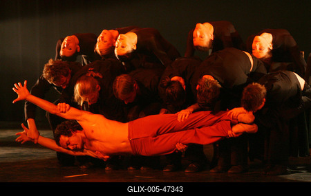 Művészek az állatokért a Tháliában-stock-foto