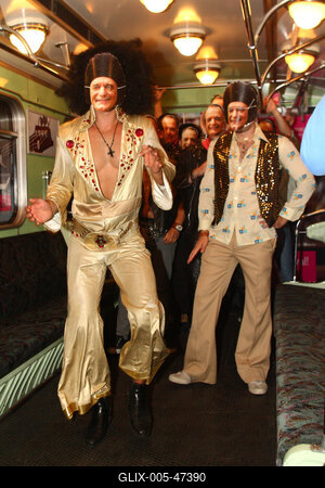 Nagy Ferók a metróban-stock-foto