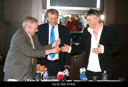 Átadás-átvétel a Nemzeti Színház élén-stock-foto