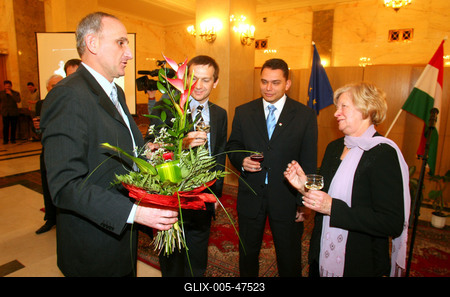 Rejtő Ildikó átvette a nemzet sportolója címet-stock-foto