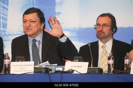 Az Európai Néppárt budapesti gyűlése-stock-foto