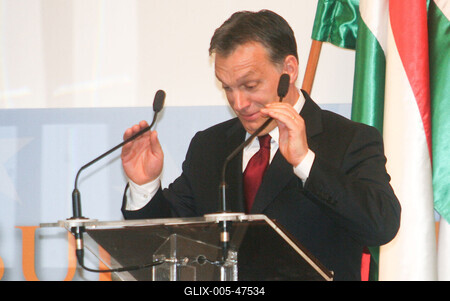 Az Európai Néppárt budapesti gyűlése-stock-foto